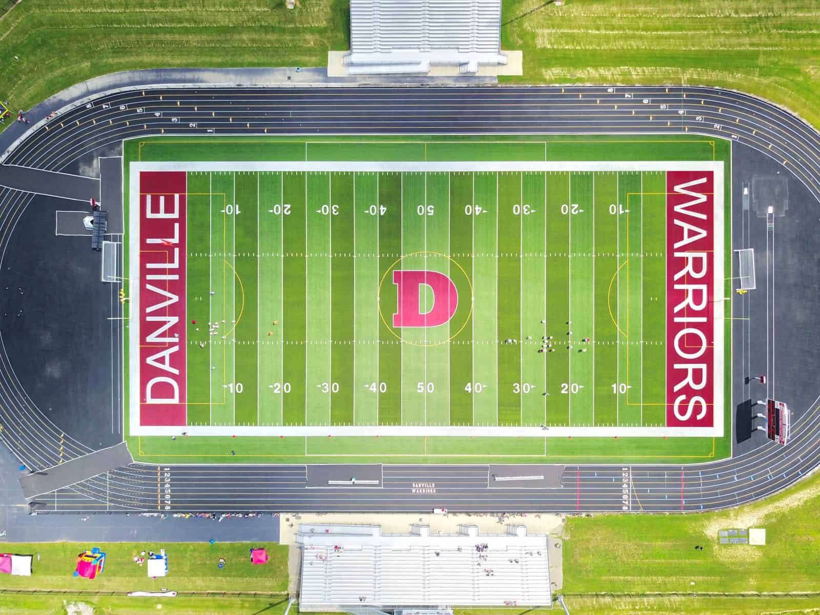 Danville Indiana Football dronegenuity