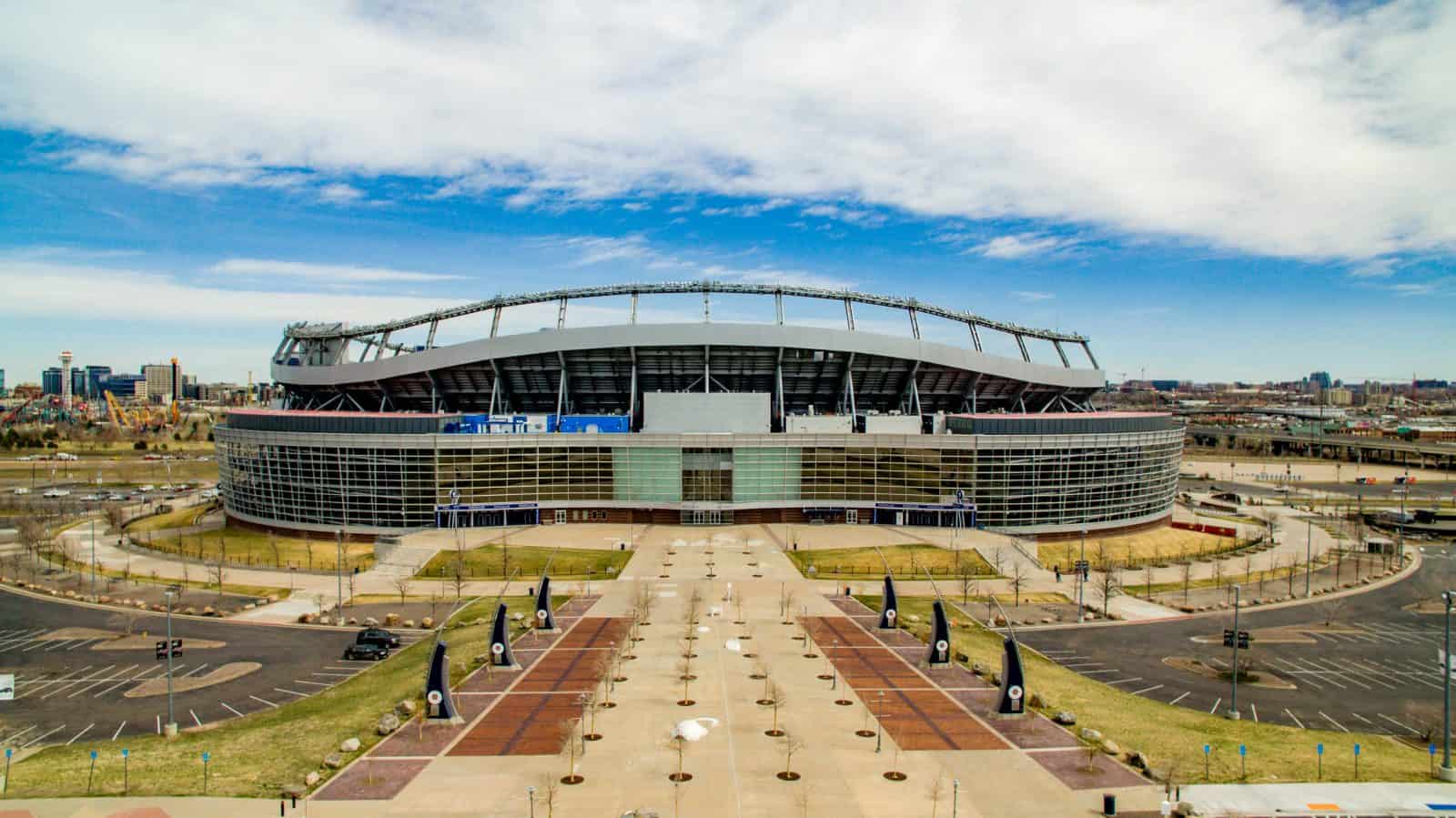 Aerial Drone Photos Of Mile High Stadium - Denver Broncos