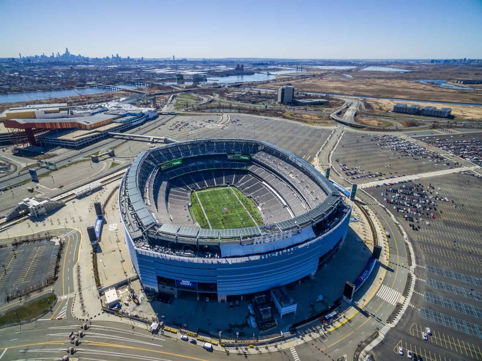 Metlife Stadium Aerial Drone Photography, Drone Photos New Jersey