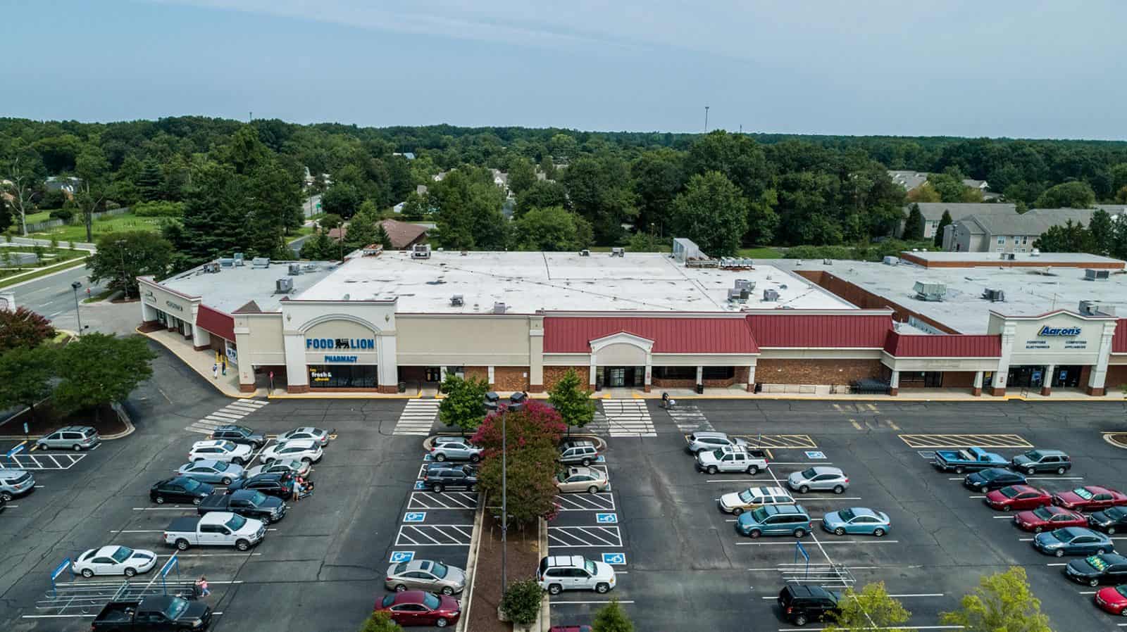 Drone Aerial Imagery - Ashland, Virginia Shopping Center