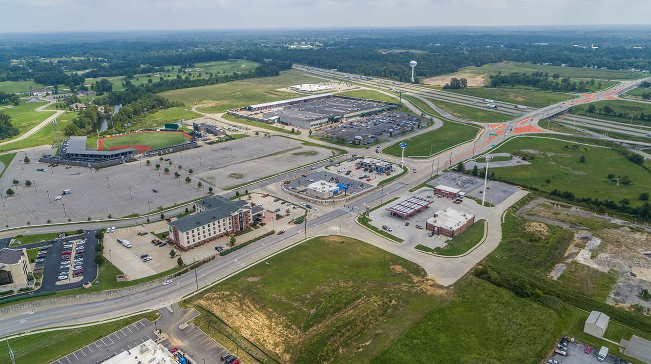 Marion, Illinois Aerial Drone Photography - Commercial Real Estate