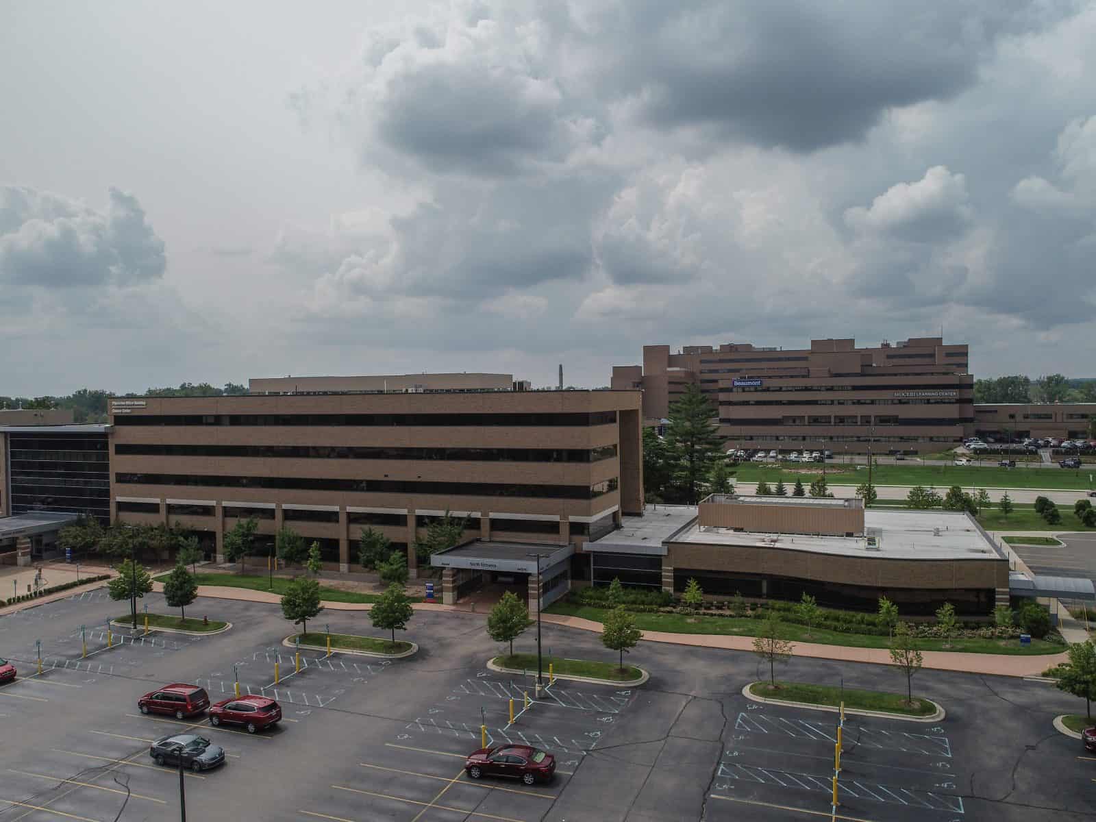 Troy, Michigan Drone Photography - Aerial Photos of Beaumont Medical